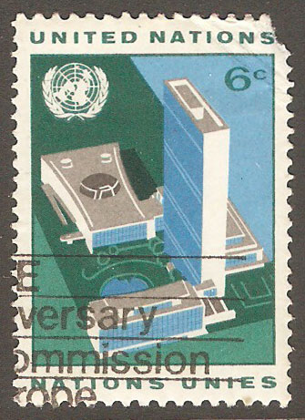 United Nations New York Scott 187 Used